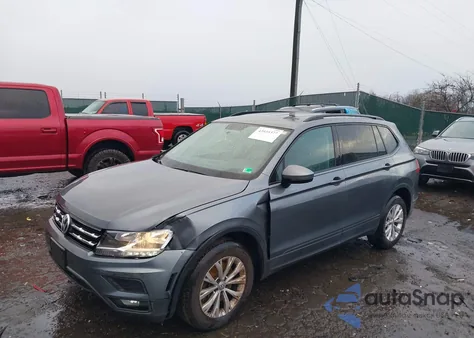 2018 Volkswagen Tiguan 2.0T S из США, поврежденный, VIN 3VV0B7AX4JM010819
